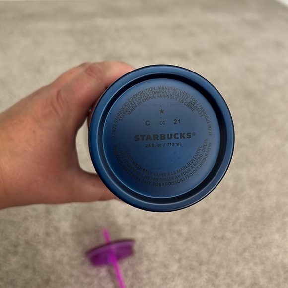 2 Authentic Starbucks Tumblers 24oz Summer 2022 - Picture 9 of 14